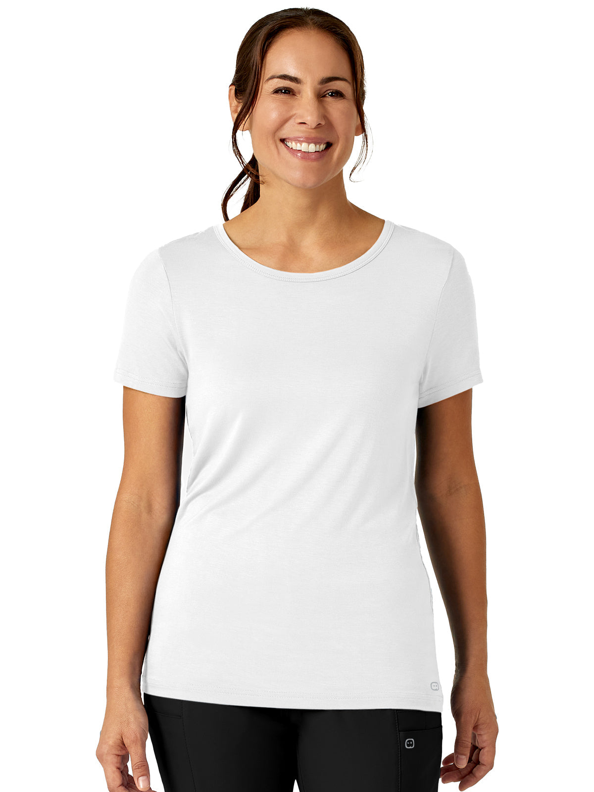 Layers - Women's Slinky Knit Short Sleeve Tee