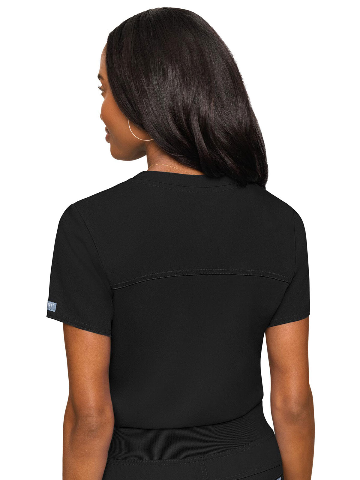 Touch - Women's Tuck In Solid Scrub Top