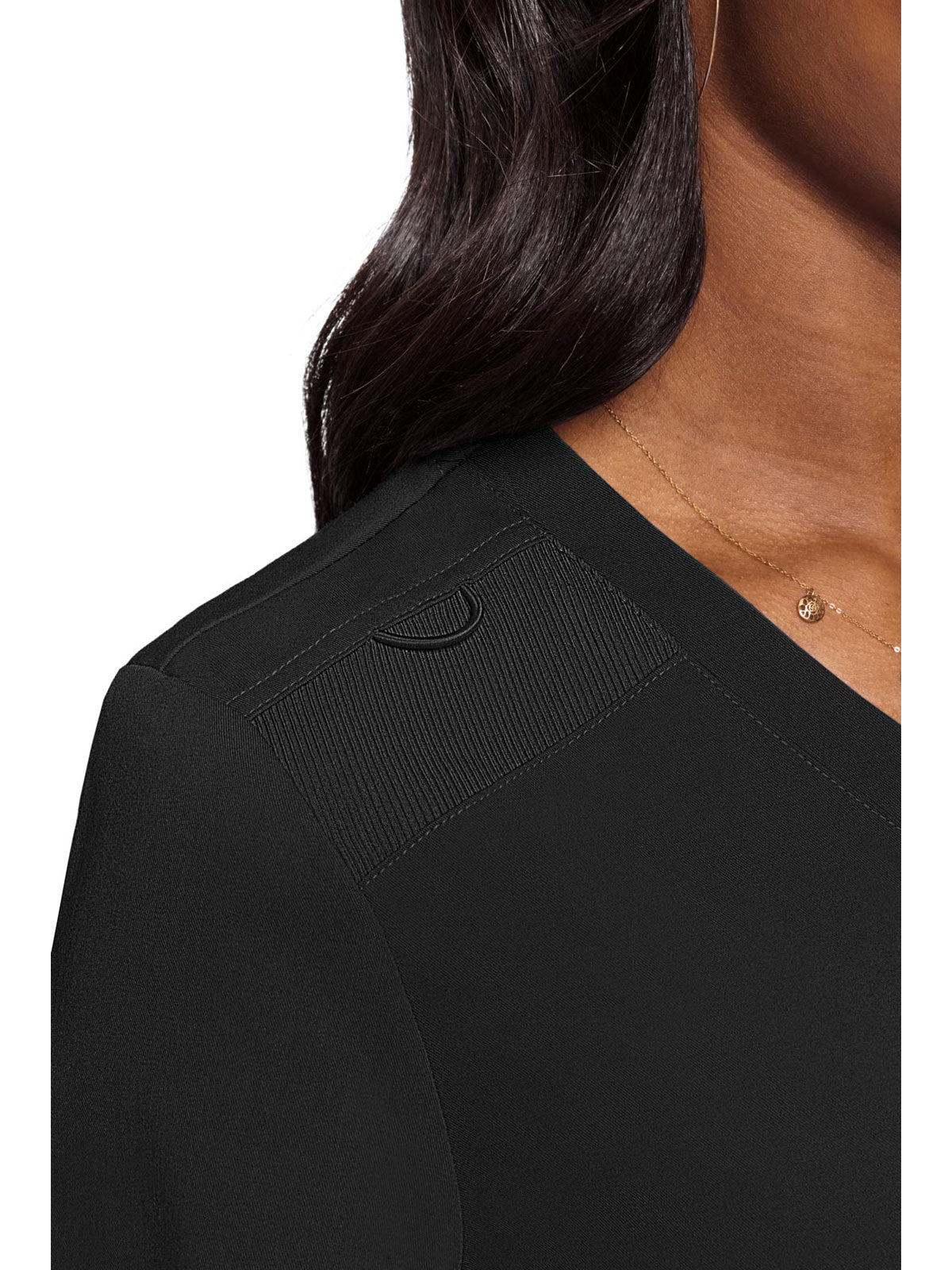 Touch - Women's Tuck In Solid Scrub Top