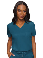 Touch - Women's Tuck In Solid Scrub Top