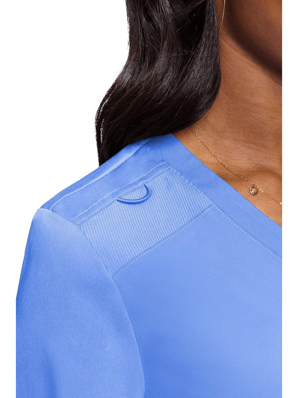 Touch - Women's Tuck In Solid Scrub Top