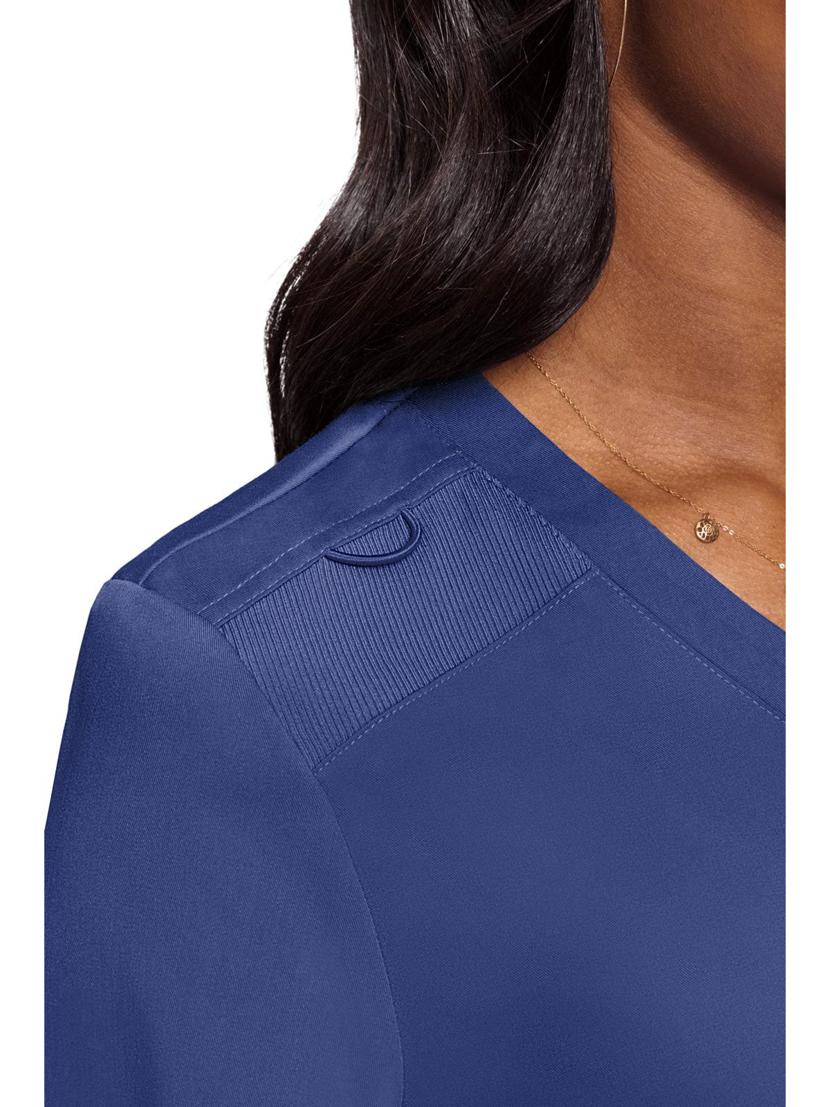 Touch - Women's Tuck In Solid Scrub Top
