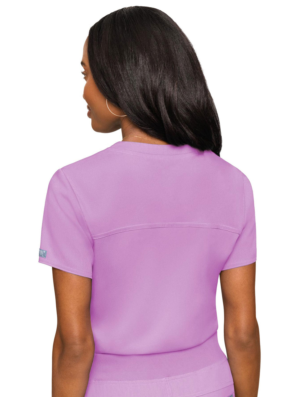 Touch - Women's Tuck In Solid Scrub Top