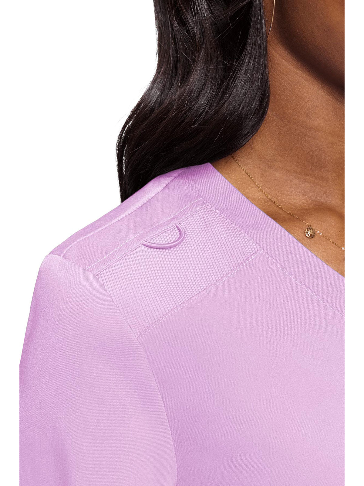 Touch - Women's Tuck In Solid Scrub Top