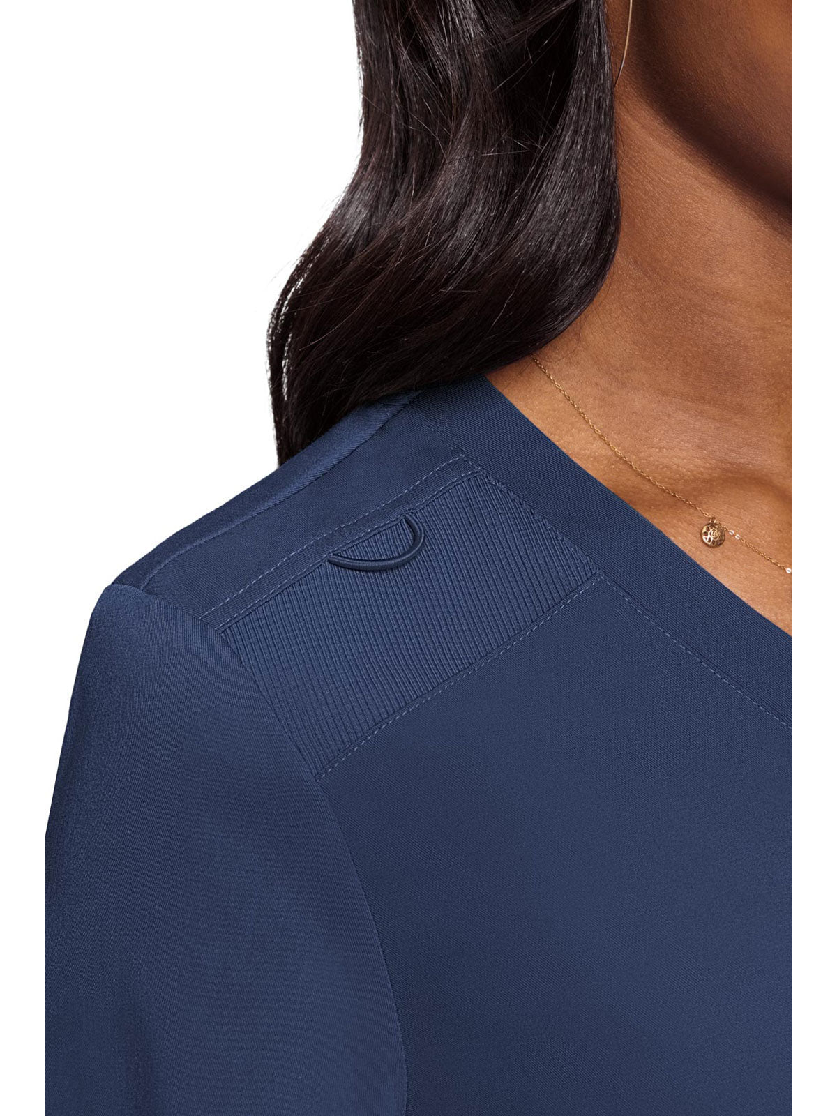 Touch - Women's Tuck In Solid Scrub Top