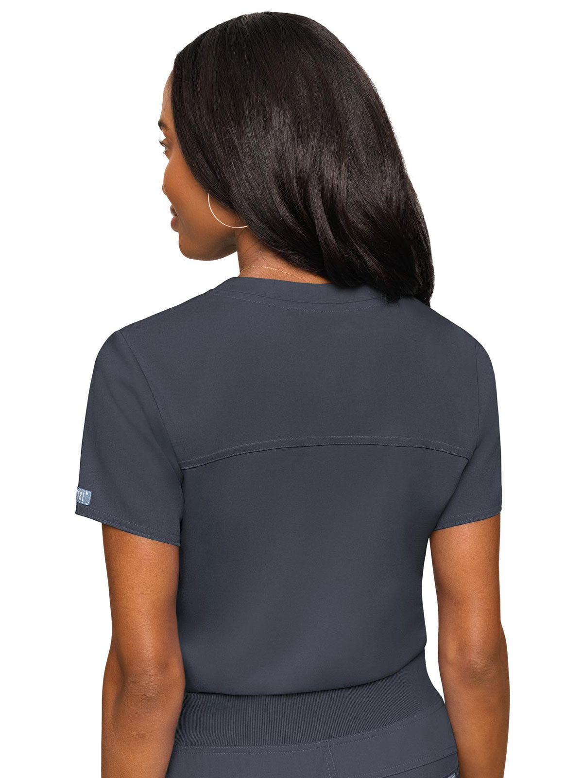 Touch - Women's Tuck In Solid Scrub Top
