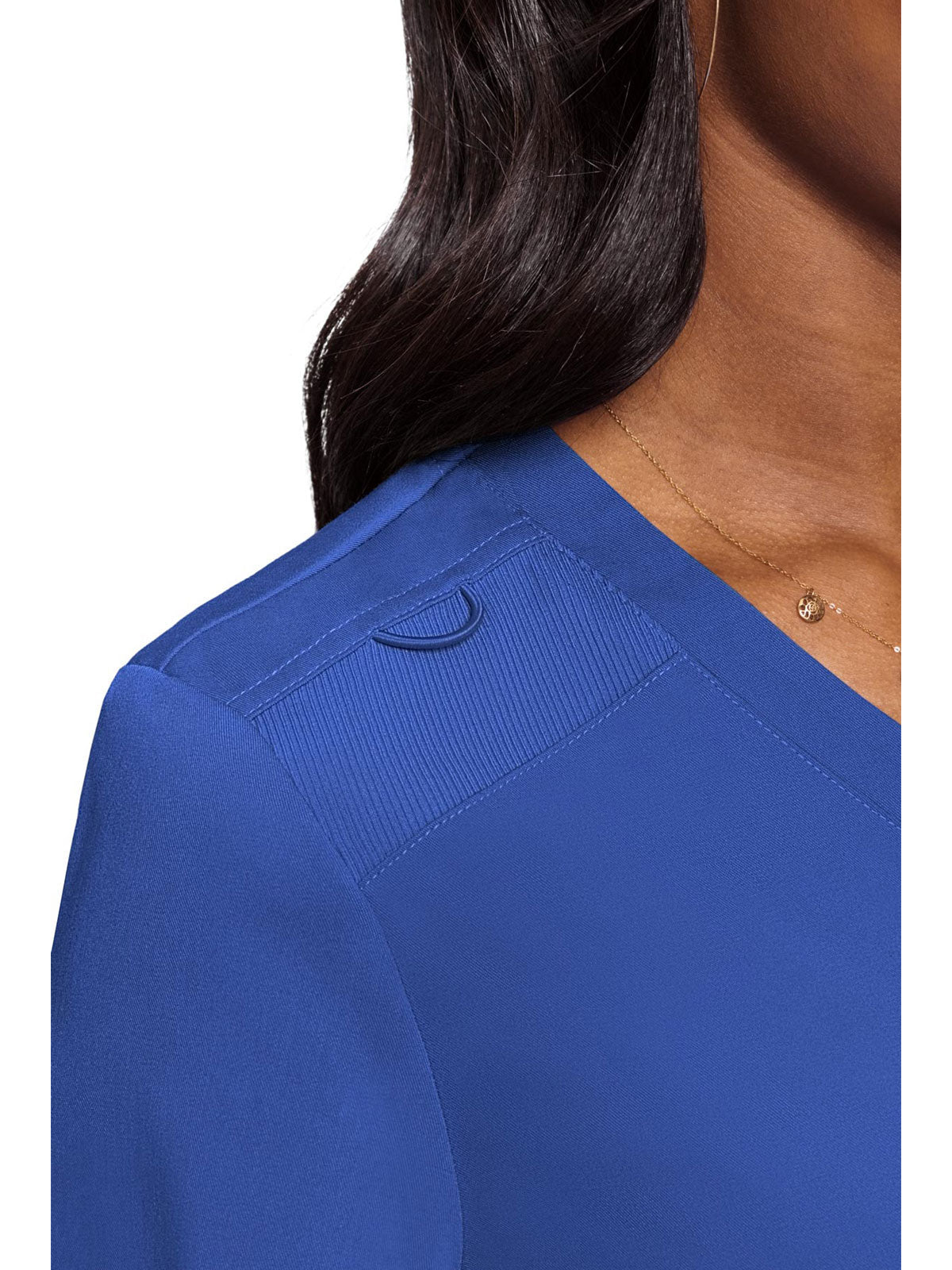Touch - Women's Tuck In Solid Scrub Top