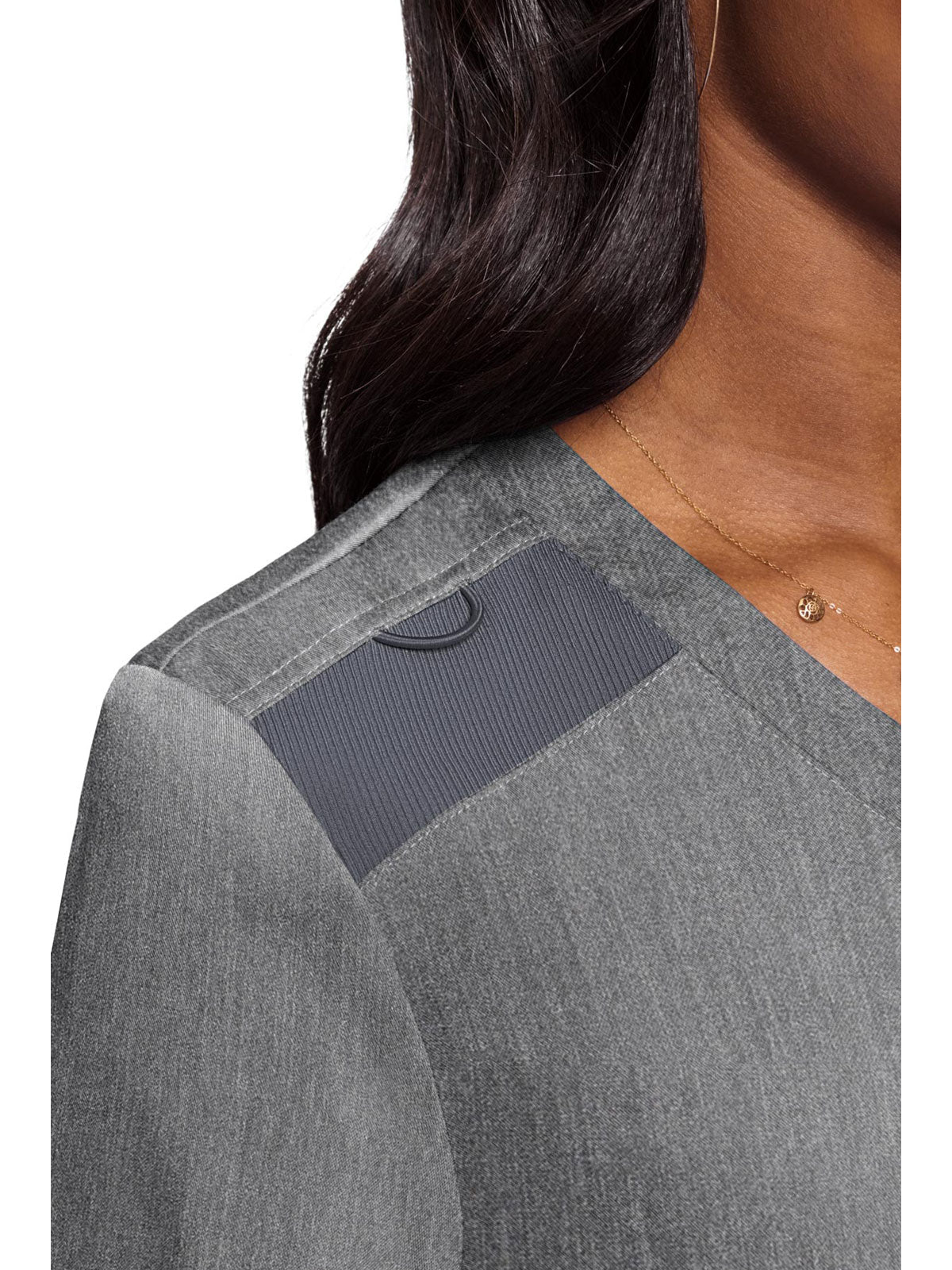 Touch - Women's Tuck In Solid Scrub Top