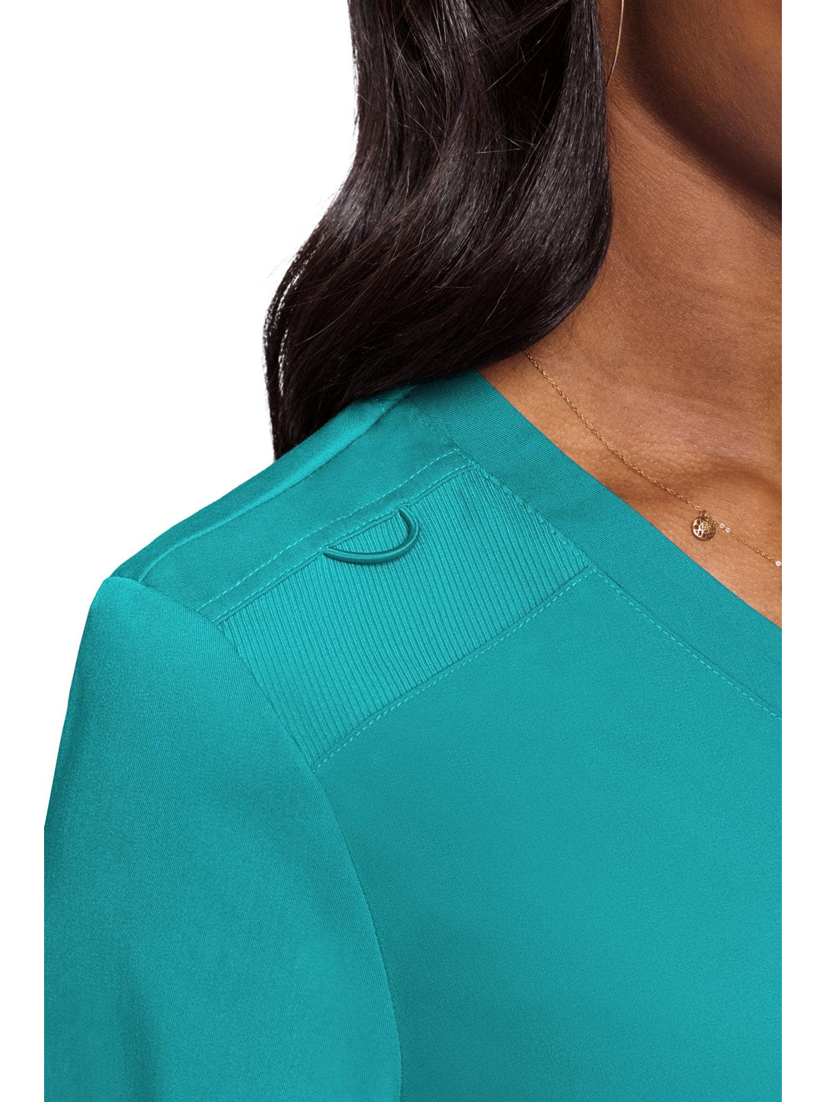 Touch - Women's Tuck In Solid Scrub Top