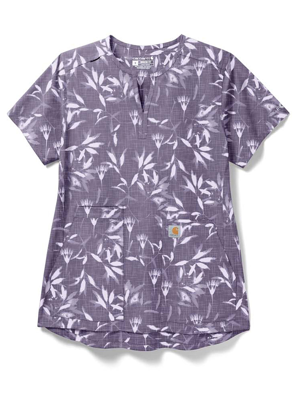 Cross-Flex - Women's Notch Neck Print Top