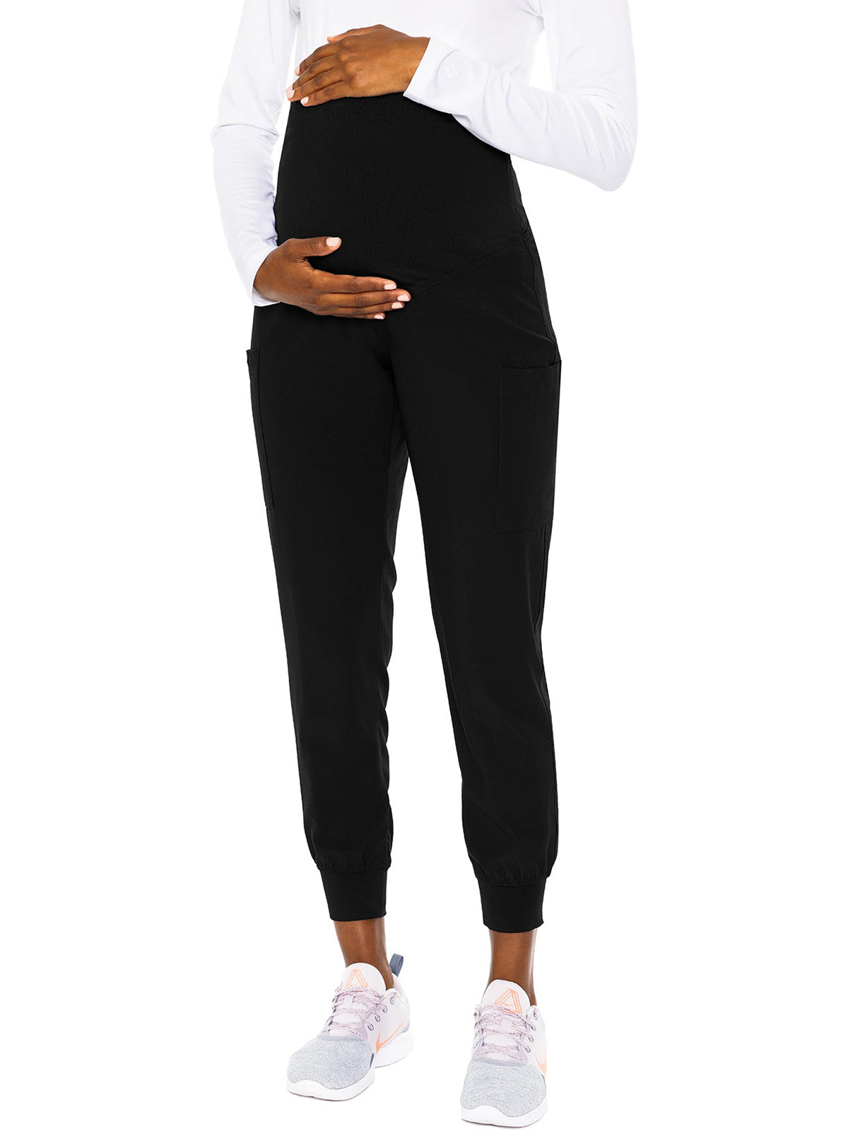 Touch - Women's Maternity Jogger in Royal