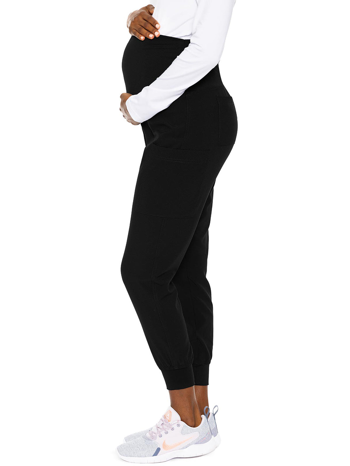 Touch - Women's Maternity Jogger in Royal