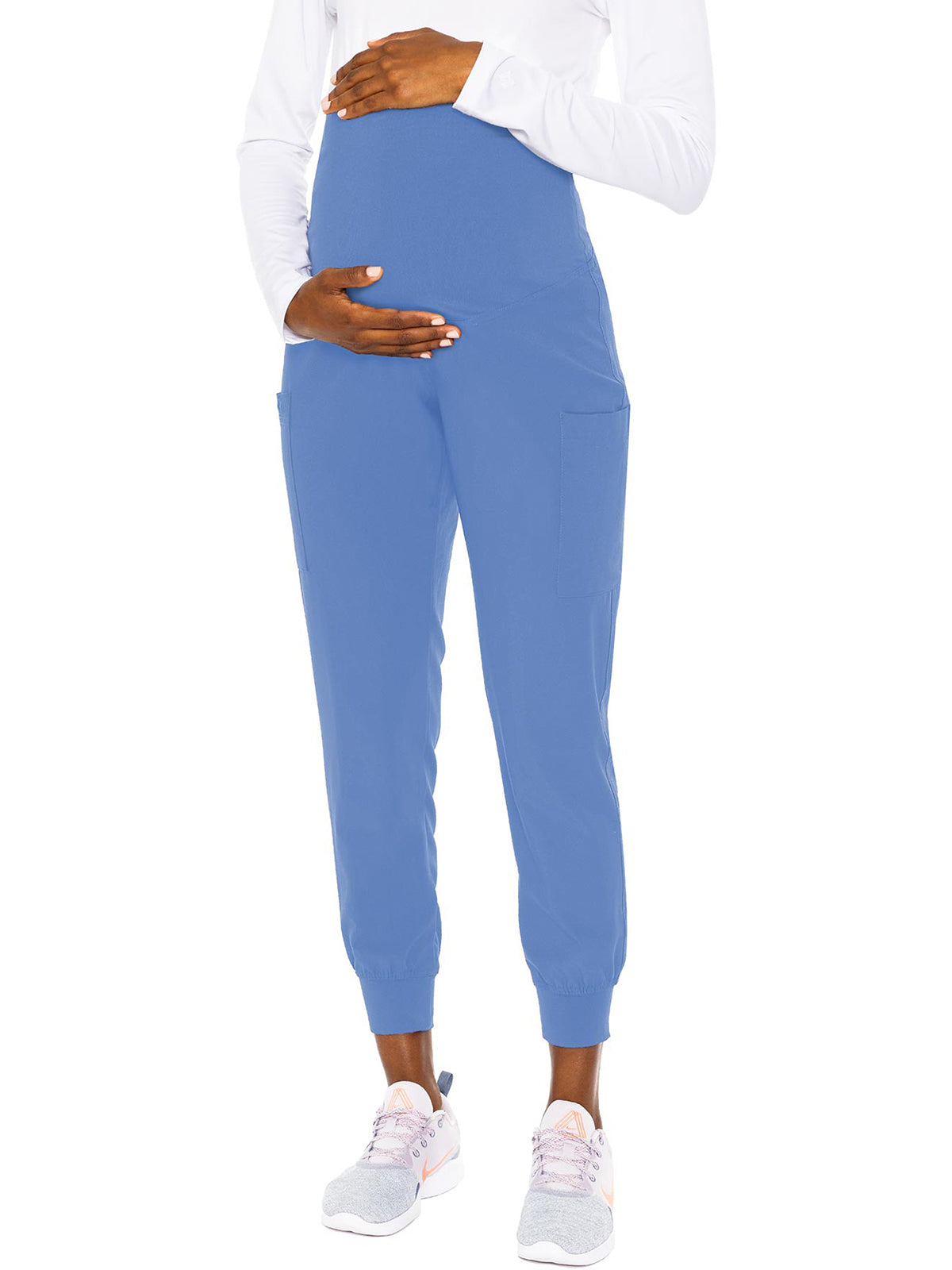 Touch - Women's Maternity Jogger in Royal