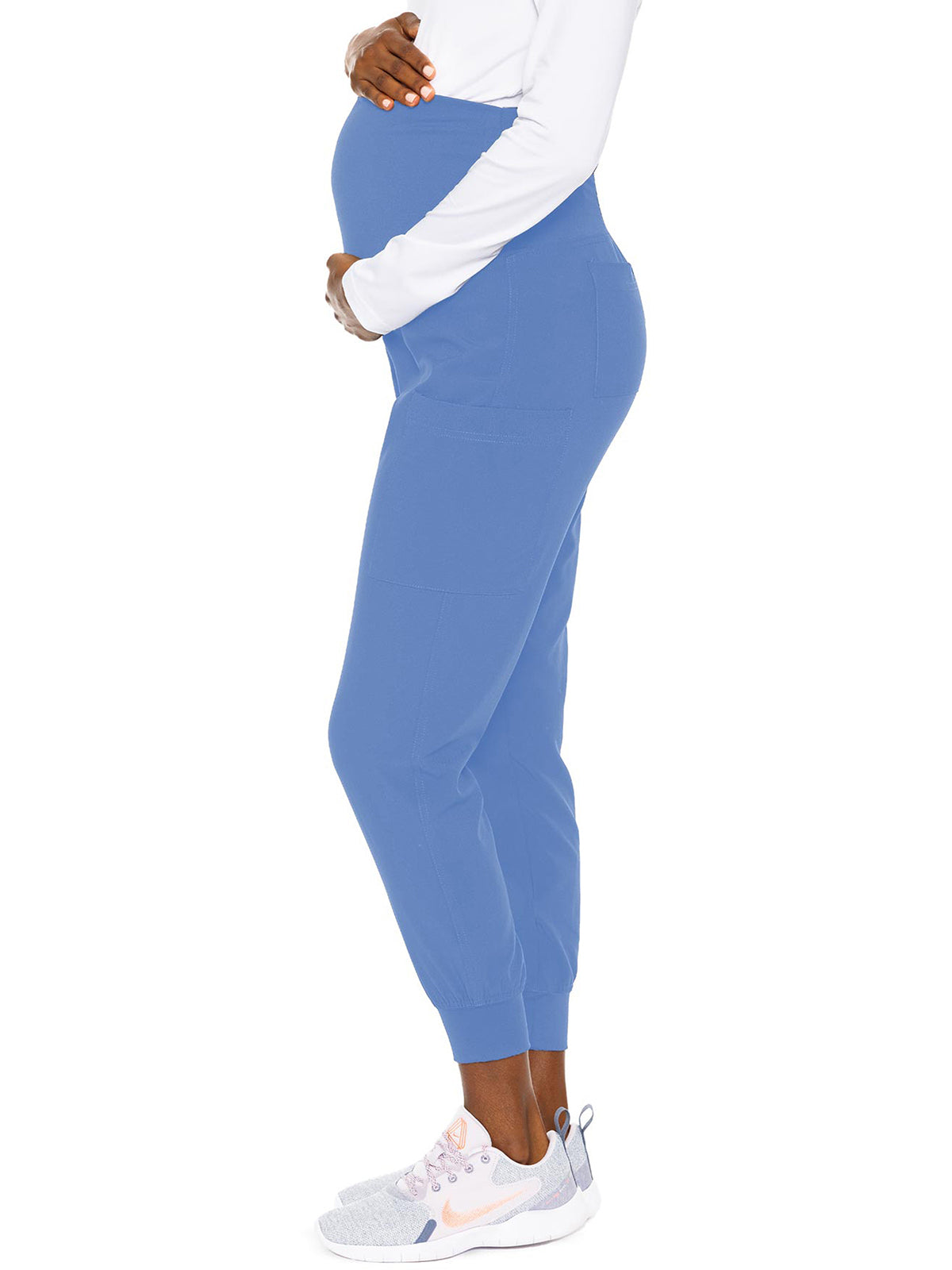 Touch - Women's Maternity Jogger in Royal