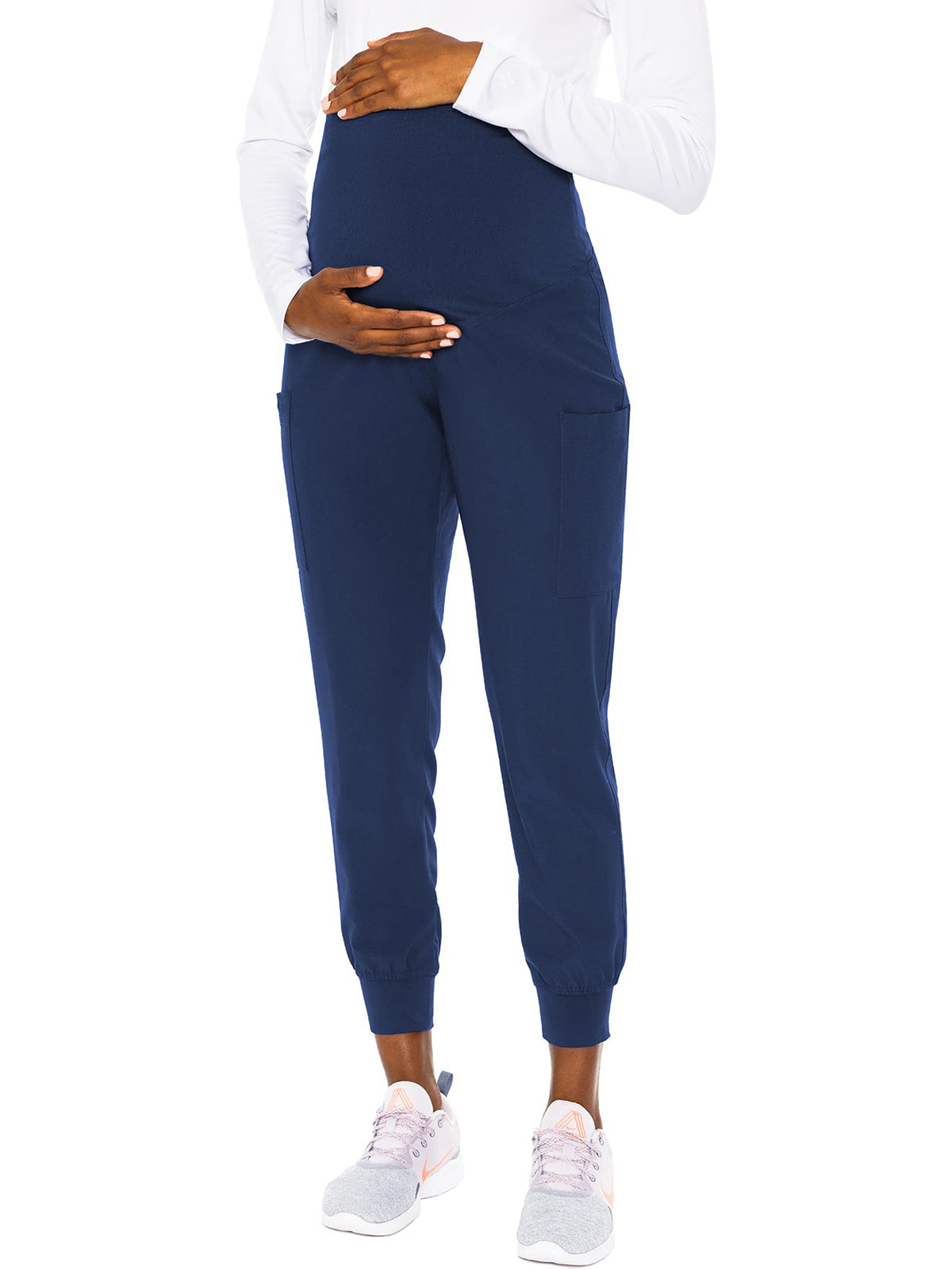 Touch - Women's Maternity Jogger in Royal