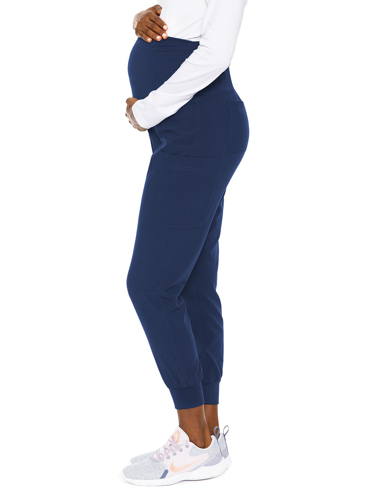Touch - Women's Maternity Jogger in Royal