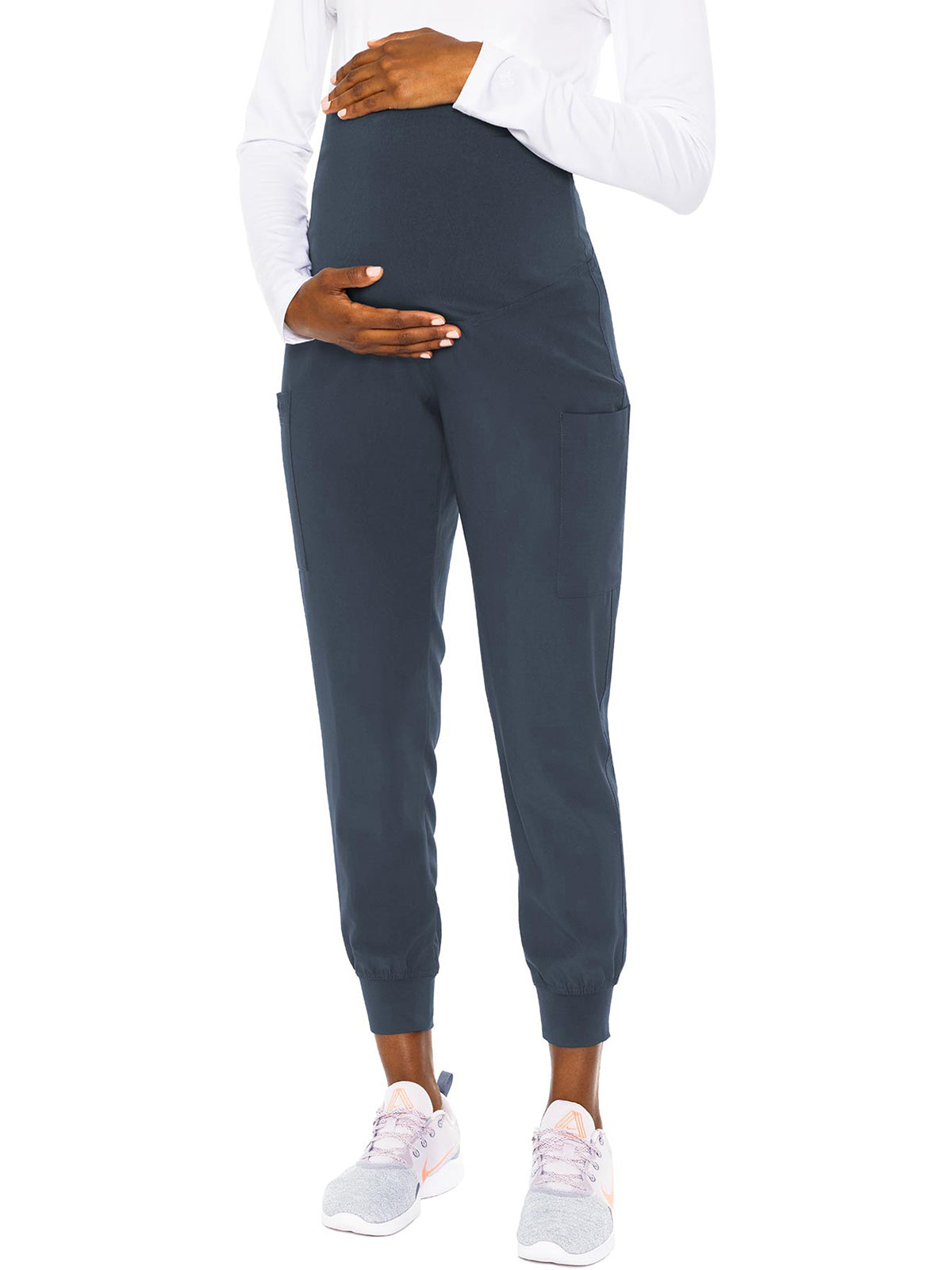 Touch - Women's Maternity Jogger in Royal
