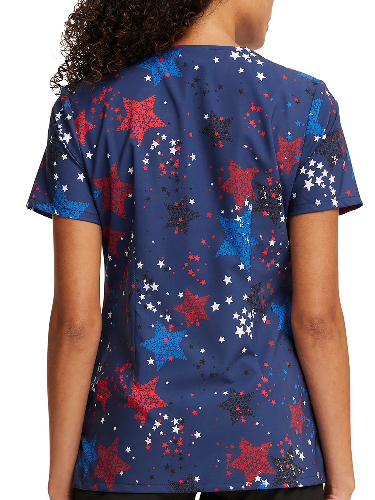 Tooniforms - V-Neck Print Top