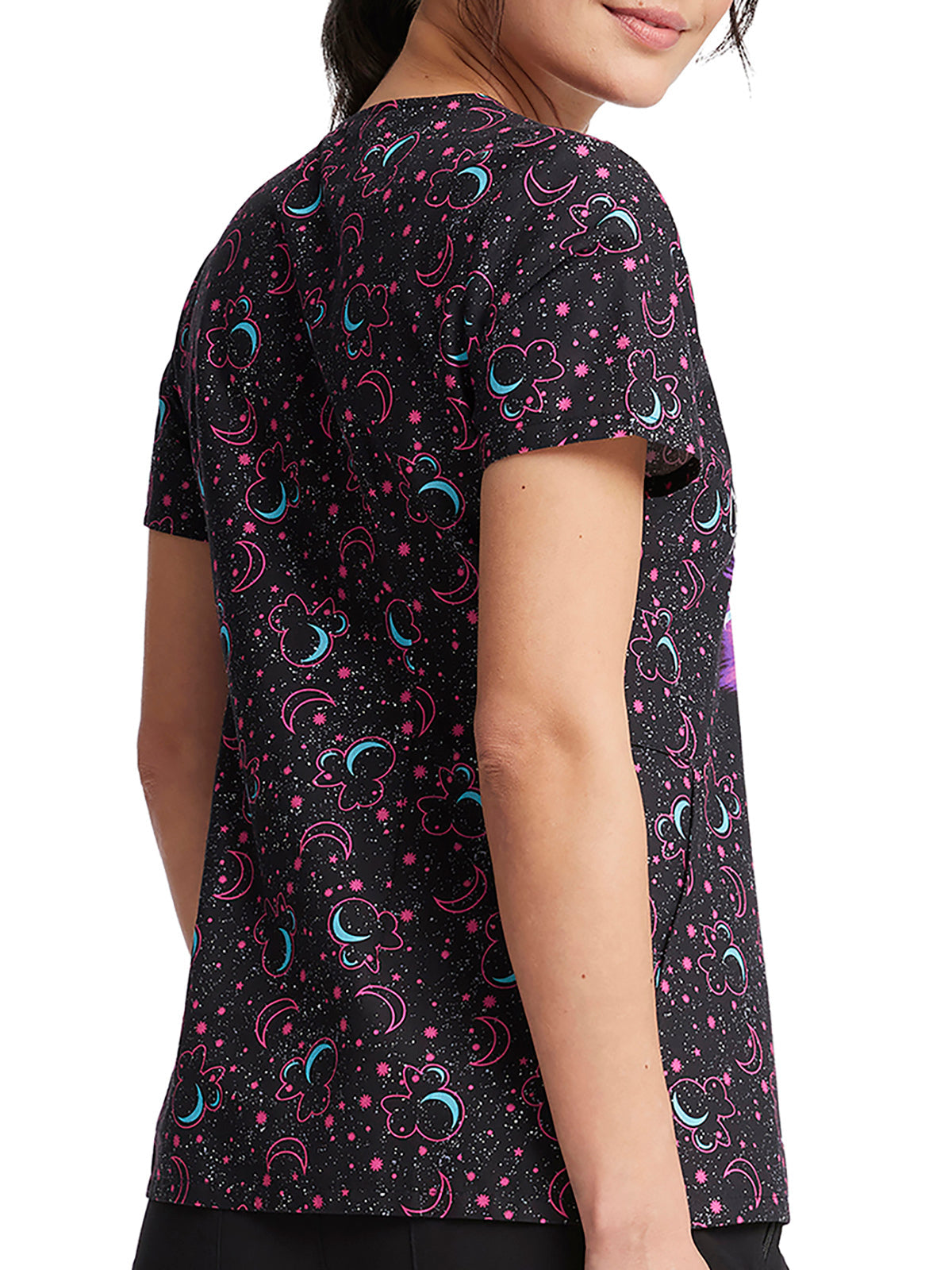 Tooniforms - V-Neck Print Top