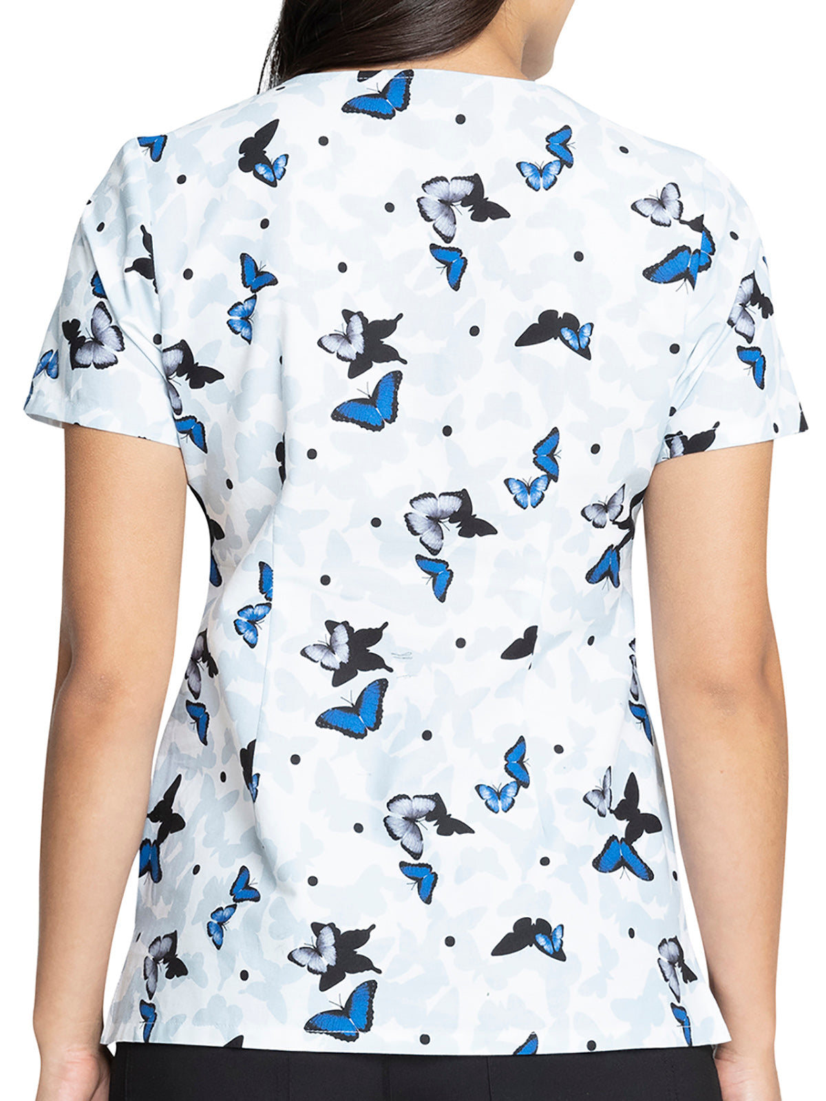 Tooniforms - V-Neck Print Top