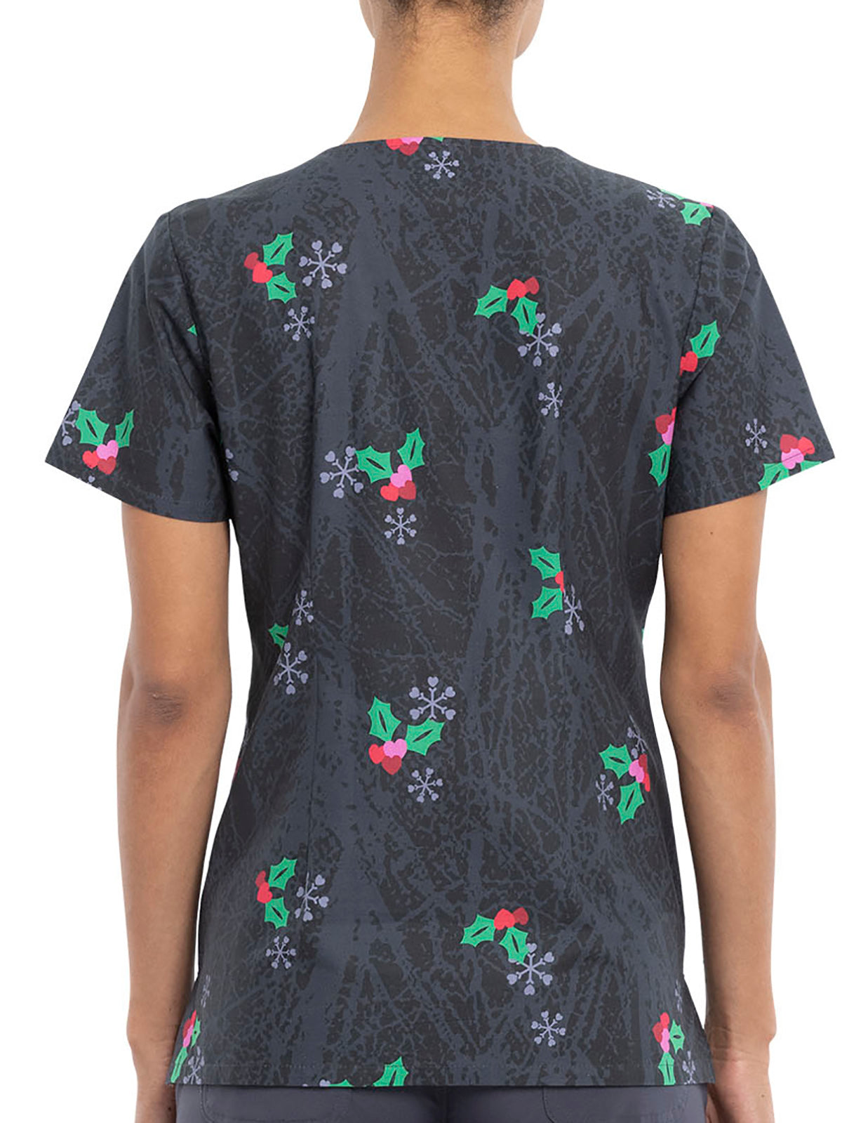Tooniforms - V-Neck Print Top