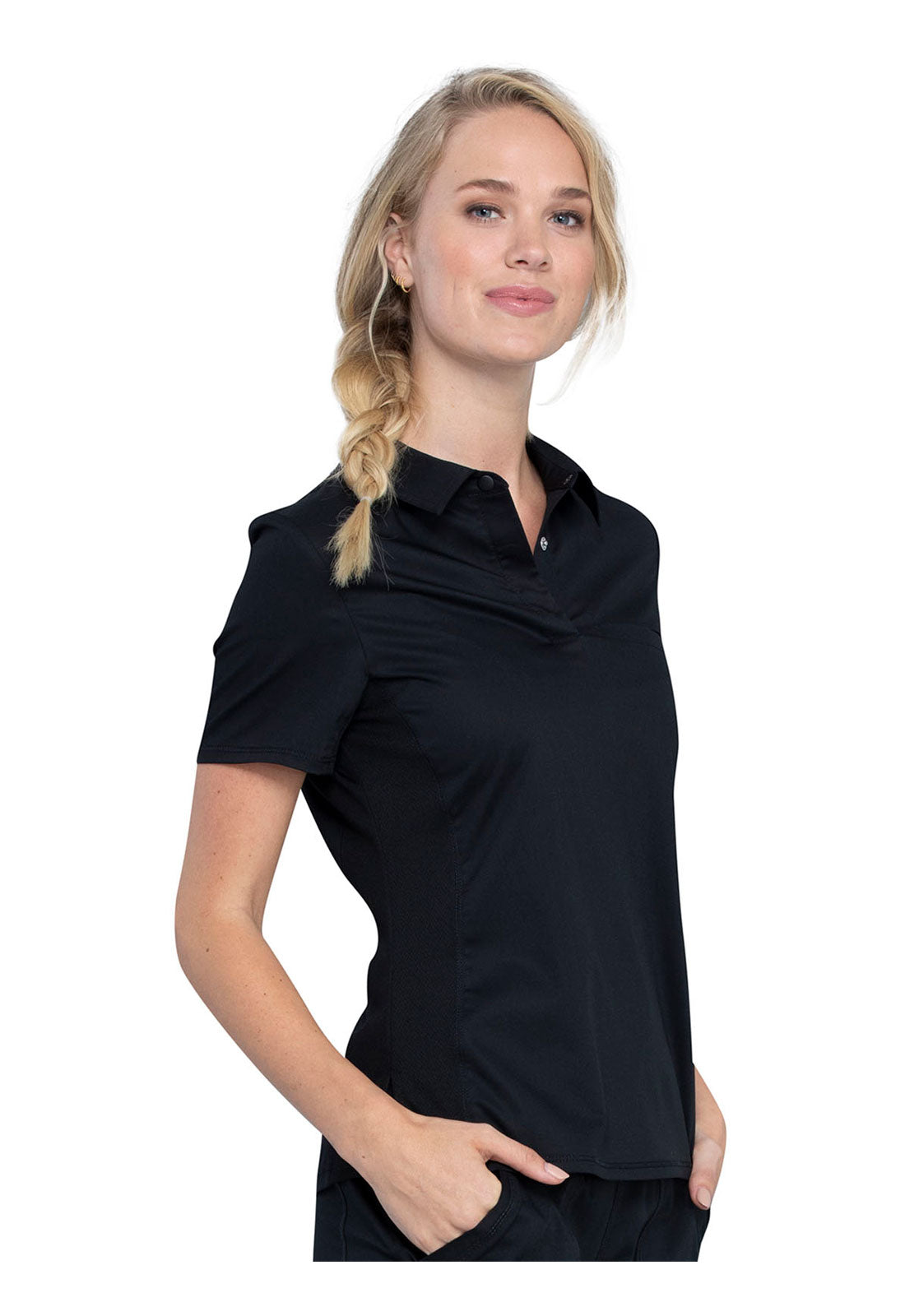 Revolution - Tuckable Snap Front Polo Shirt