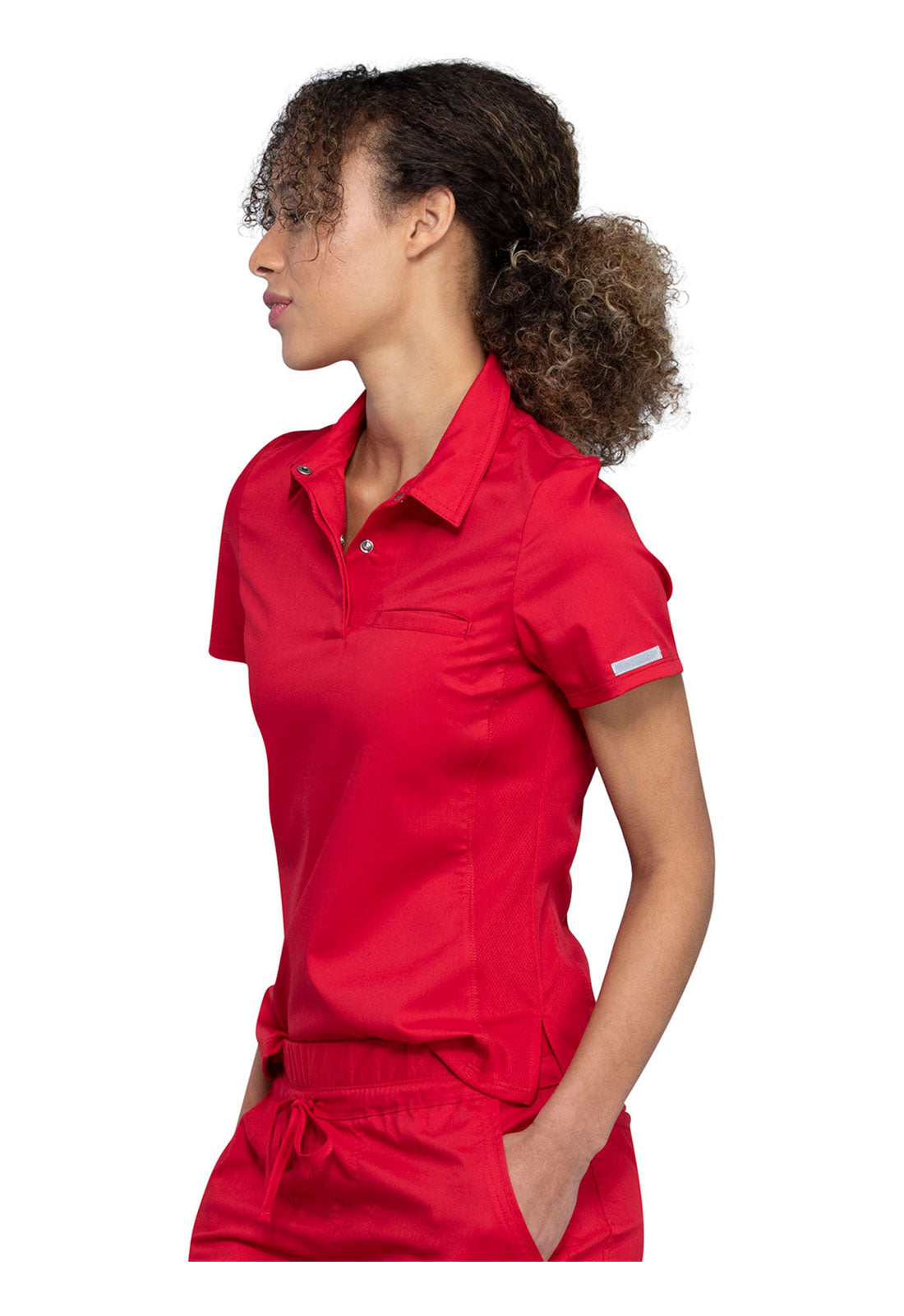 Revolution - Tuckable Snap Front Polo Shirt